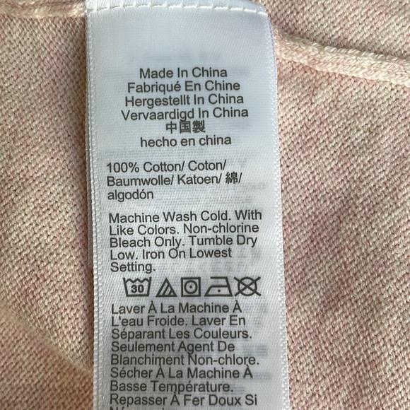 J.Crew Ruffleneck Pink Cotton Sweater - Picture 5 of 6